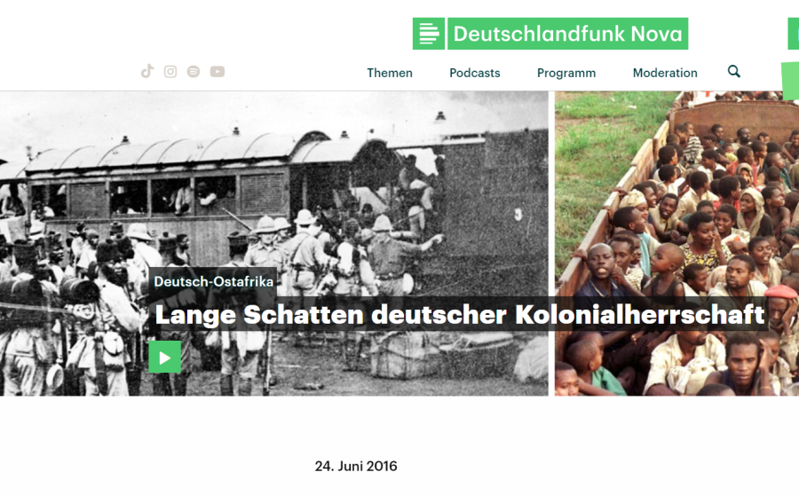 Cover: Deutsch-Ostafrika - Lange Schatten deutscher Kolonialherrschaft