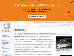 Cover: Basketball - wikipedia.de