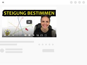 Cover: Gerade STEIGUNG ablesen – Steigungsdreieck lineare Funktion - YouTube