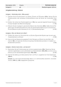 Cover: Schriftliche Abituraufgaben Niedersachsen 2016 Chemie Kurs auf grundlegendem Anforderungsniveau (gA) Aufgabe 2