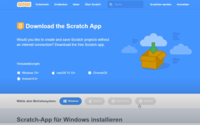 Cover: Scratch-App herunterladen und installieren