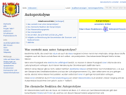 Cover: Autoprotolyse – BS-Wiki
