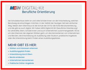 Cover: MEiN Digital-Kit Berufliche Orientierung - Wir bilden den Norden
