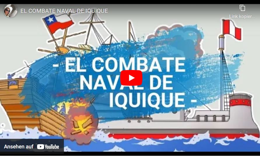 Cover:  Anime sobre el Combate de Naval de Iquique | Historia de Chile