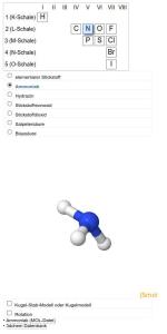 Cover: Molekülstrukturen für Elemente im PSE