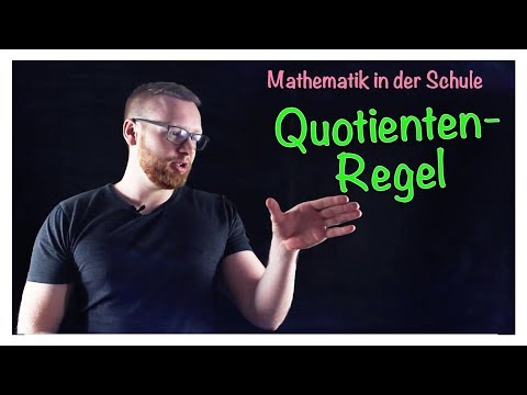 Cover: Quotientenregel. Ableitung mit x im Zähler u. Nenner | Differentialrechnung by Quatematik - YouTube