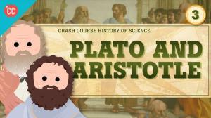 Cover: Plato and Aristotle: Crash Course History of Science #3