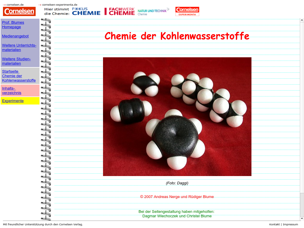 Cover: Die Chemie der Kohlenwasserstoffe