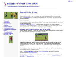Cover: Softball - Baseball in der Schule
