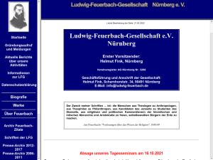 Cover: Ludwig-Feuerbach-Gesellschaft Nürnberg e.V.