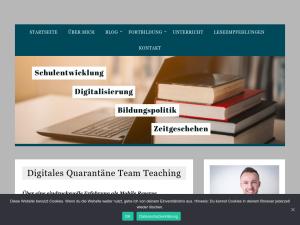 Cover: Digitales Quarantäne Team Teaching