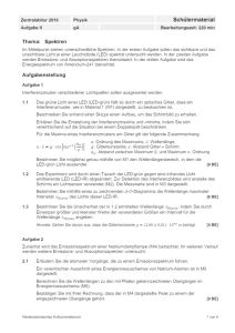 Cover: Abitur 2016 Physik gA II Niedersachsen