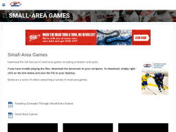 Cover: Eishockey: Kleine Spiele - Small-Area Games