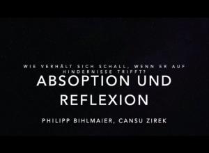 Cover: Erklärvideo: Reflexion und Absorption von Schall