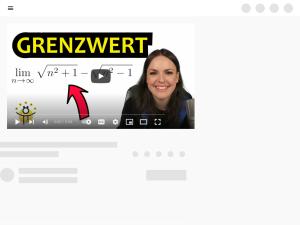 Cover: GRENZWERTE von Folgen bestimmen – Grenzwerte von Folgen mit Wurzeln - YouTube