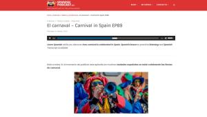 Cover: El carnaval | Podcast
