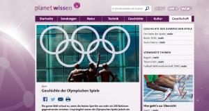 Cover: Die Geschichte der Olympischen Spiele - Planet Wissen