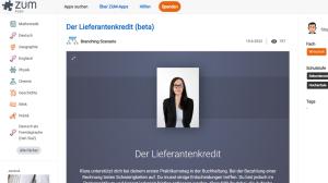 Cover: Der Lieferantenkredit (beta) | ZUM-Apps