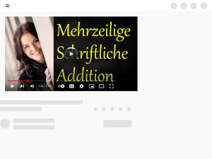 Cover: Schriftlich addieren (Grundschule, Addition) - YouTube