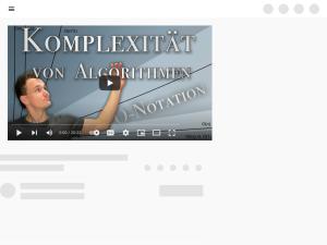 Cover: Komplexität von Algorithmen inklusive Landau O-Notation - YouTube
