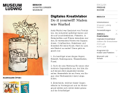 Cover: Digitales Kreativlabor | Museum Ludwig, Köln