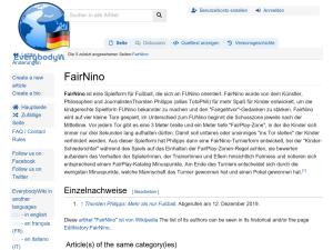 Cover: FairNino – EverybodyWiki Bios & Wiki