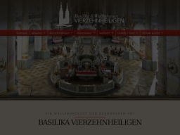 Cover: Basilika Vierzehnheiligen - Kirche, Wallfahrtsort und Franziskanerkloster