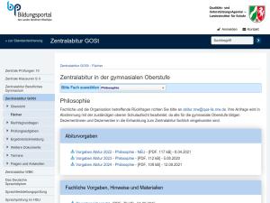 Cover: Standardsicherung NRW - Zentralabitur GOSt - Philosophie