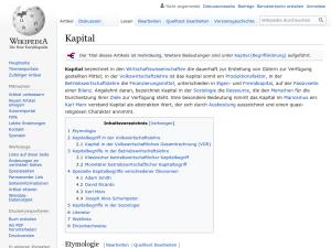 Cover: Kapital - wikipedia.org