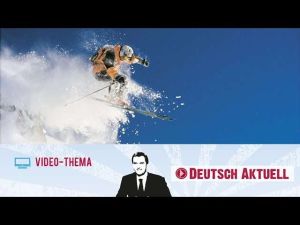 Cover: Extremsport Freeskiing | Deutsch lernen mit Videos