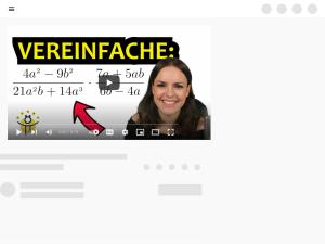 Cover: Aufnahmetest Studienkolleg Mathematik (TU Berlin) – Vereinfache soweit wie möglich - YouTube