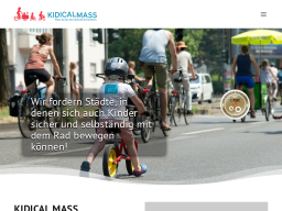 Cover: Kidical Mass - Startseite - Kidical Mass Kinder aufs Rad