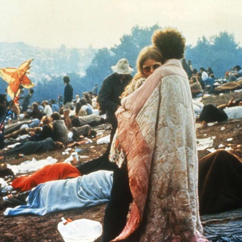 Cover: Woodstock - Der rebellische Sound der Utopie