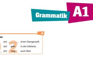 Cover: Grammatikübersicht in Übungen | A1