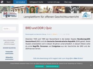 Cover: BRD und DDR | Quiz


