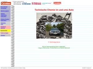 Cover: Technische Chemie im und ums Auto