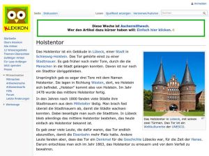 Cover: Klexikon - Holstentor