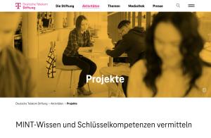 Cover: MINT-Lehrerbildung - Deutsche Telekom Stiftung