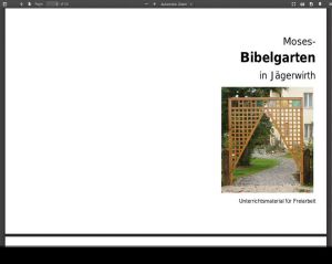 Cover: Moses-Bibelgarten