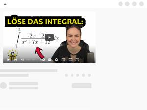 Cover: INTEGRAL von Brüchen berechnen – Partialbruchzerlegung, Bruch integrieren - YouTube