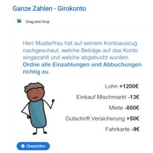 Cover: Ganze Zahlen - Girokonto | ZUM-Apps