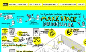 Cover: Make Space (Grund)Schule | medialepfade.org