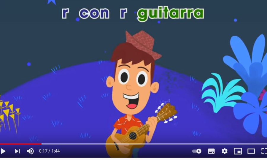 Cover: R con R Guitarra | Canción Infantil