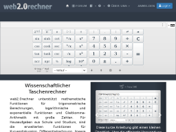 Cover: Web 2.0 Taschenrechner