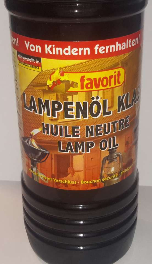 Cover: Etikett Lampenöl 