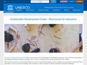 Cover: Sustainable Development Goals - Resources for educators