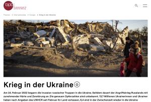 Cover: Krieg in der Ukraine | bpb