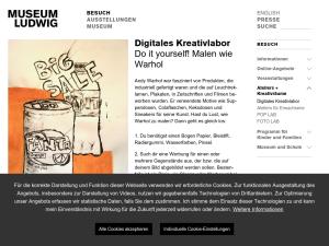 Cover: Digitales Kreativlabor | Museum Ludwig | Köln