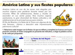 Cover: América Latina y sus fiestas populares