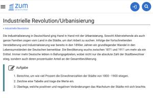 Cover: Industrielle Revolution/Urbanisierung